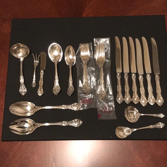 ⚪️ Gorham Sterling Silver Flatware/Serving Set (Vintage Set) - Picture 1 of 15